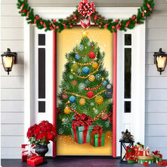 Forest Background Door Hanging