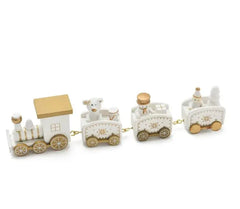 Christmas Ornament Wooden Train